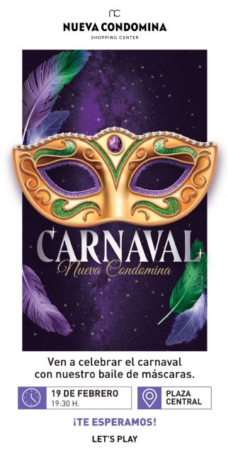Nueva Condomina celebra un baile de máscaras de carnaval al más puro estilo siglo XVIII - 1, Foto 1