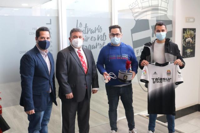 La Asociación Juvenil de Tambores Quillo, otorga el nombramiento de padrino para 2022 a Paco Belmonte, como presidente del F.C. Cartagena - 3, Foto 3