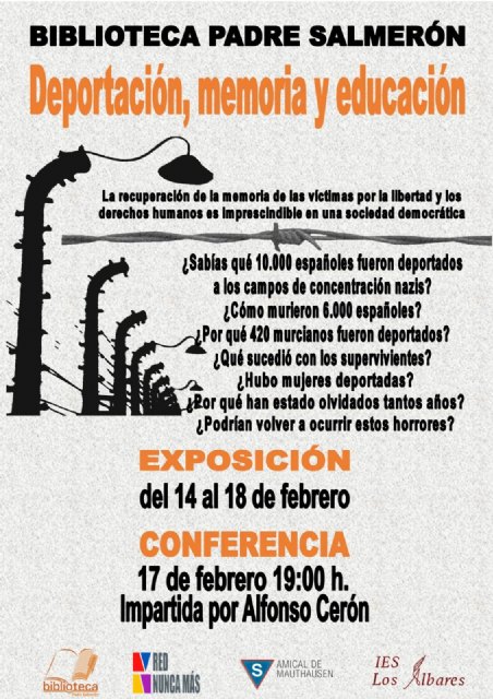 La Biblioteca Municipal acoge hasta el día 18 actividades en torno al tema de deportación, memoria y educación - 1, Foto 1