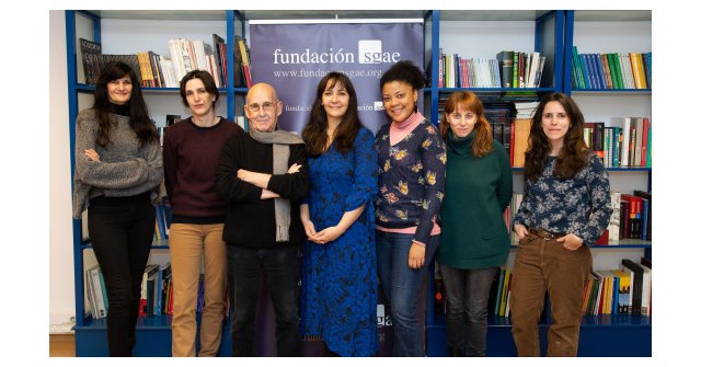 Seleccionadas para el Laboratorio de Escritura Teatral 2019, bajo la tutoría de José Sanchis Sinisterra. Copy:Fundación SGAE, Foto 1