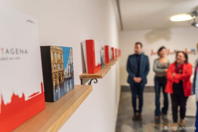 ´Cartagena Ciudad con Arte´, de Rosana Sitcha, recoge escenas ciudadanas en miniatura - 1, Foto 1