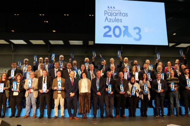 Lorca recibe dos Pajaritas Azules, el mayor galardón nacional en materia de reciclaje de papel y cartón - 2, Foto 2