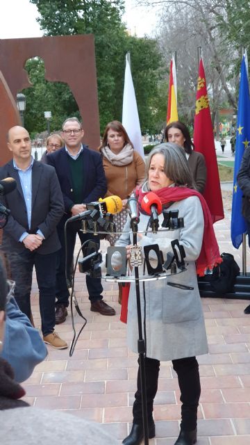 Inauguración escultura ´CAMINANTES. Homenaje a las personas mayores´ en Molina de Segura - 3, Foto 3