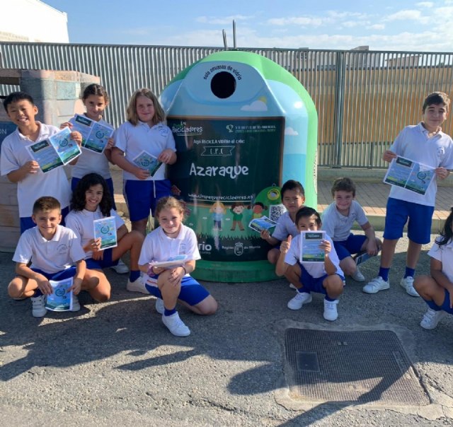 El CPC Azaraque ganador del primer periodo de recogida de envases de vidrio durante la campaa 