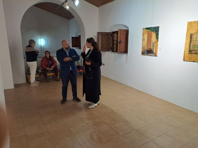 Muestra de pintura al leo 