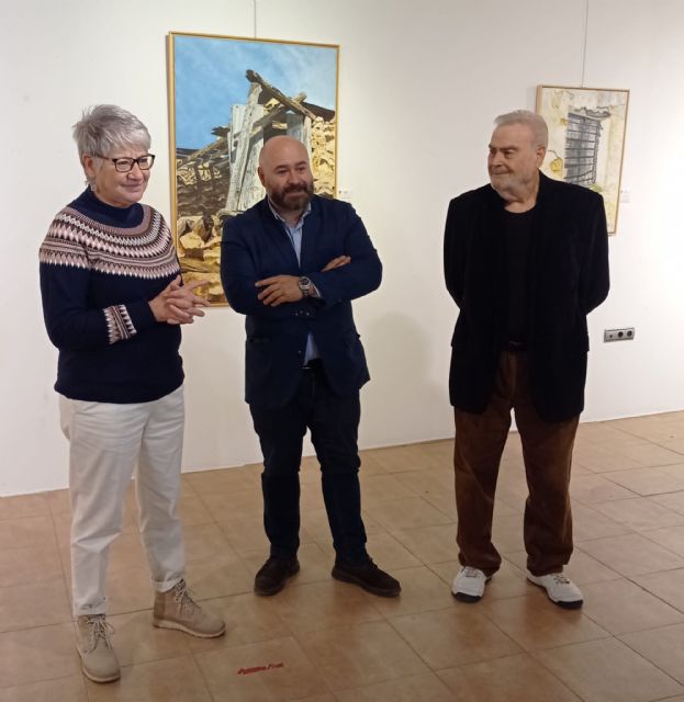 Muestra de pintura al leo 