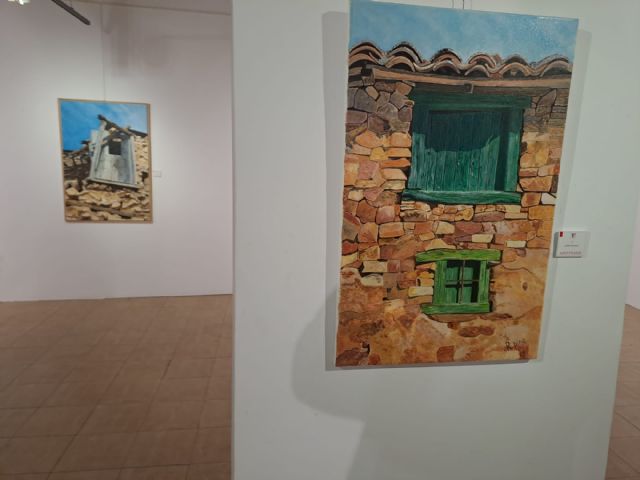 Muestra de pintura al leo 