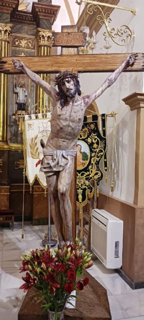 Dolores de Pacheco presenta una nueva talla del Cristo de la Misericordia - 1, Foto 1