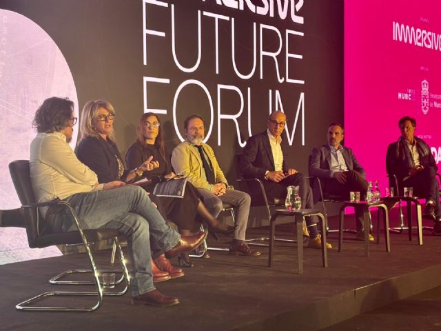 Murcia reúne a los principales representantes del sector tecnológico y audiovisual en el Immersive Future Forum para analizar el uso de la IA y la inversión creativa - 5, Foto 5