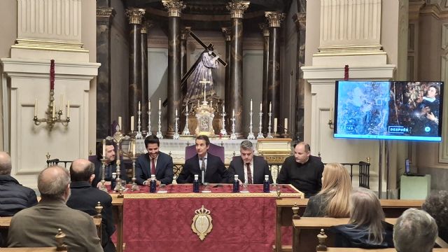 La Comunidad presenta el lienzo restaurado de Nuestro Padre Jes�s Nazareno, que se incorporar� al Museo Salzillo, Foto 2