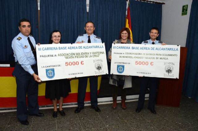 La III Carrera Base Aérea de Alcantarilla, de nuevo ejemplo de solidaridad - 1, Foto 1