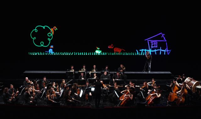 Los 'Conciertos en Familia' de la Sinfónica regional finalizan el domingo con 'Pedro y el lobo' que escenifica Títeres Etcétera - 1, Foto 1
