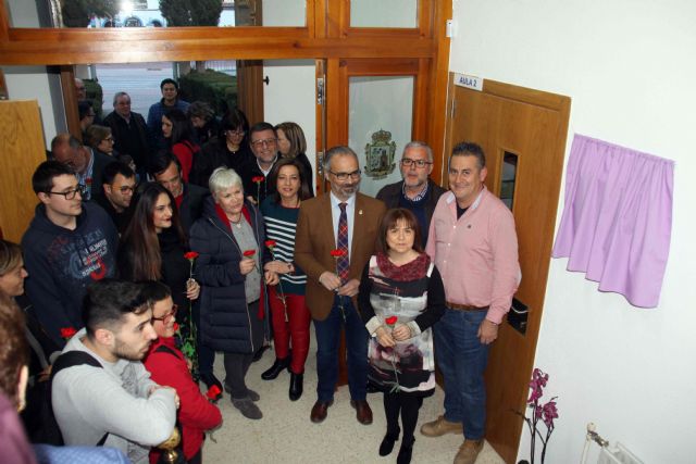 El Centro Comarcal de Adultos del Noroeste dedica un aula a la memoria de Antonio García-Martínez Reina - 1, Foto 1