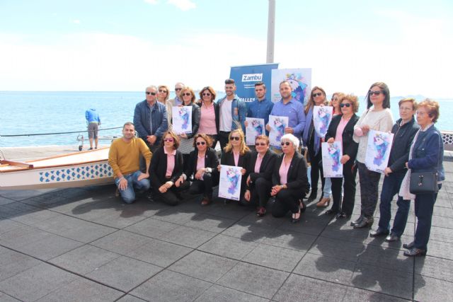 La Sardina llegará a  San Pedro del Pinatar a bordo de un dragonboat tripulado por las flamencos rosas - 2, Foto 2