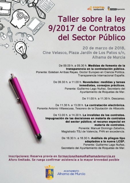 El Ayuntamiento organiza una jornada sobre la Ley de Contratos del Sector Público para trabajadores municipales - 1, Foto 1