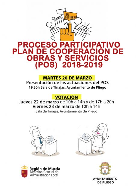 La ciudadanía de Pliego también decidirá inversiones del Plan de Obras y Servicios - 1, Foto 1