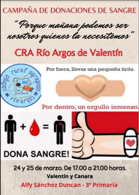Campaña de donación de sangre CRA Río Argos Para ti es un rato para ellos una vida - 4, Foto 4
