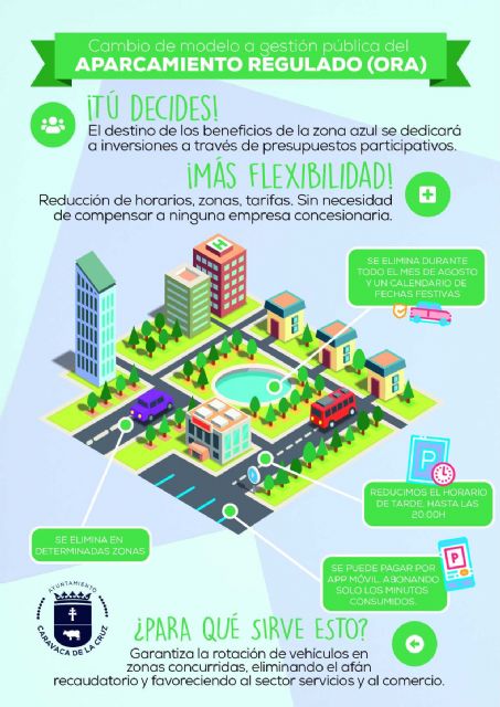 Caravaca liquida el contrato con la empresa del servicio de estacionamiento regulado (ORA) y apuesta por la gestión pública para reducir horarios, zonas y tarifas - 1, Foto 1
