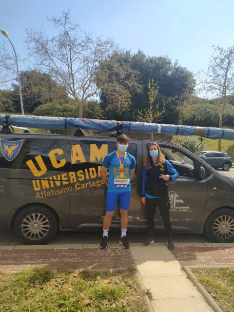 Gran cierre de la temporada invernal para el UCAM Atletismo Cartagena con el bronce de Daniel Lopez - 3, Foto 3