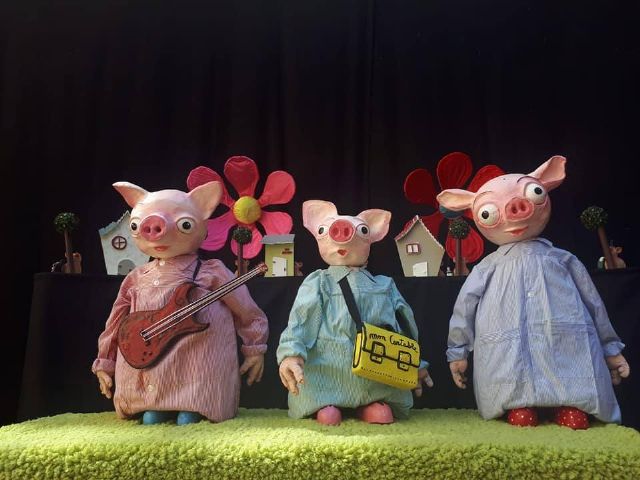 El Ciclo de Títeres del Teatro Villa de Molina ofrece, el domingo 20 de marzo, la representación de LAS TRES CERDITAS - 1, Foto 1