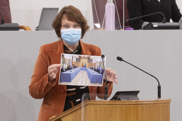 María Marín acusa a Luengo de ser el enterrador del Mar Menor - 1, Foto 1