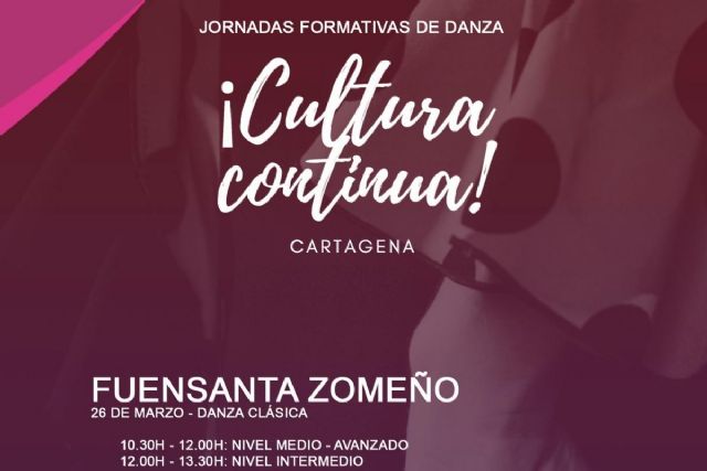Cultura Continua programa unas jornadas formativas de danza para el 26 de marzo y 2 abril - 1, Foto 1