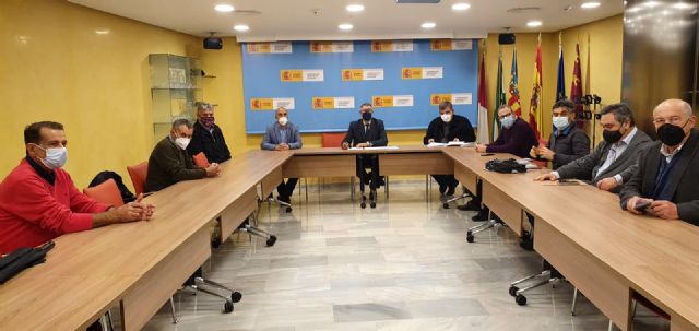 Reunión del alcalde de Molina de Segura con el presidente de la CHS - 1, Foto 1