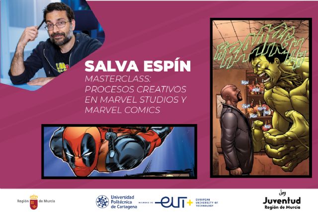 Masterclass gratuita de Salva Espín sobre procesos creativos de Marvel en el cine y el cómic - 1, Foto 1