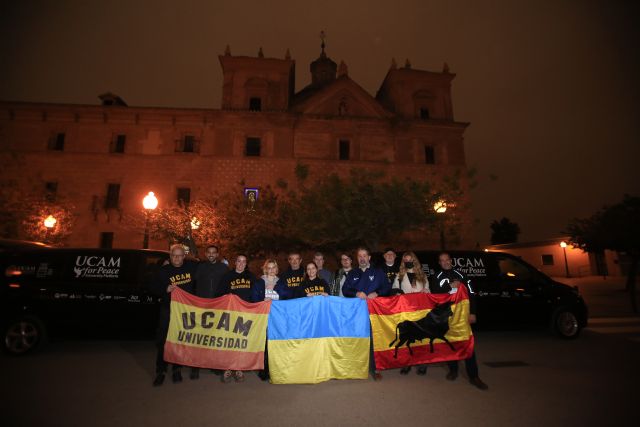 La expedición de la UCAM para asistir a las víctimas de la guerra en Ucrania ya está en camino - 2, Foto 2