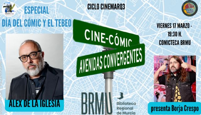 La Biblioteca Regional celebra mañana el Día del Cómic y el Tebeo con el cineasta Álex de la Iglesia - 1, Foto 1