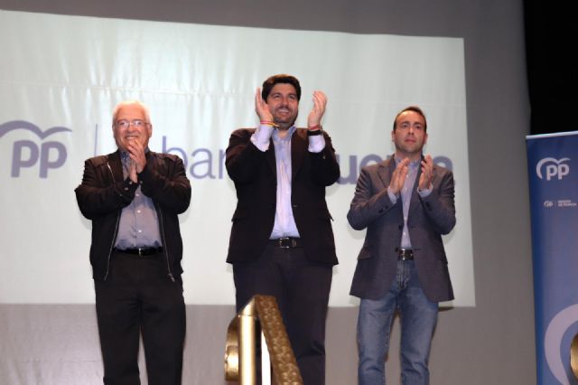 López Miras: Los vecinos de Abarán van a estar en buenas manos si el 28-M confían en Julio Yelo - 2, Foto 2