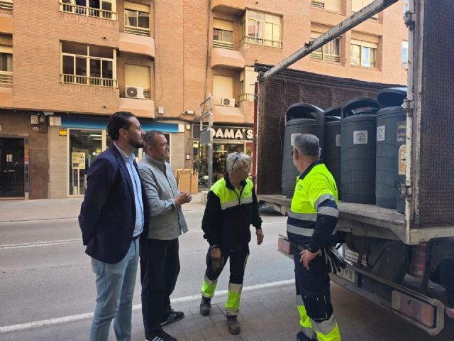 El viernes arranca en Juan Carlos I el montaje de las tribunas para los Desfiles Bíblico Pasionales de la Semana Santa lorquina - 3, Foto 3