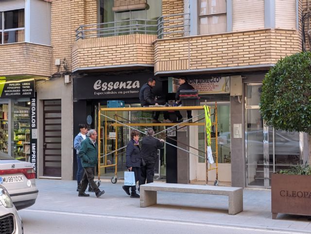 El viernes arranca en Juan Carlos I el montaje de las tribunas para los Desfiles Bíblico Pasionales de la Semana Santa lorquina - 5, Foto 5