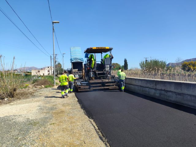 El Ayuntamiento renueva el asfaltado en el Camino de la Mota de Los Alemanes de la pedanía de Los Dolores - 5, Foto 5