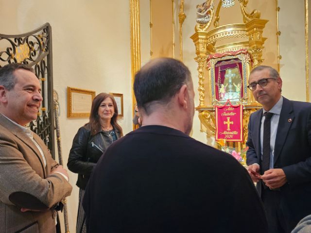 El rector de la Universidad de Murcia gana el Jubileo durante su visita institucional a Abanilla - 2, Foto 2