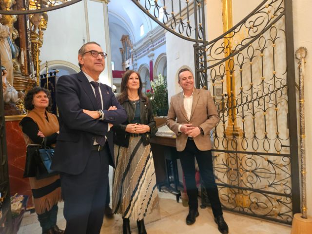 El rector de la Universidad de Murcia gana el Jubileo durante su visita institucional a Abanilla - 4, Foto 4
