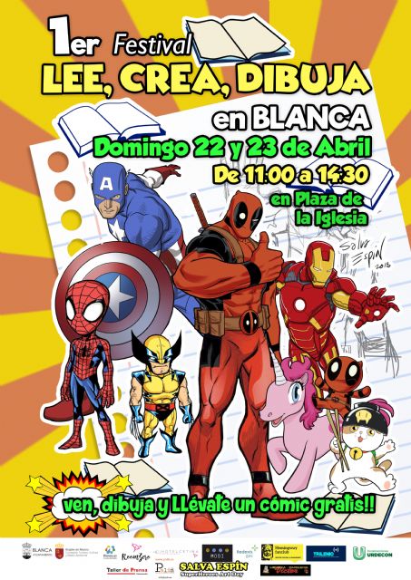Magia, teatro y una feria del Cómic y la Literatura para celebrar el Día del Libro en Blanca - 1, Foto 1