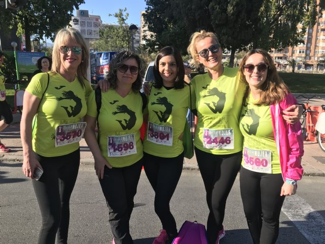 El grupo de mujeres de Bullas vuelve a ser el más numeroso en la III Carrera de la Mujer de Murcia - 5, Foto 5