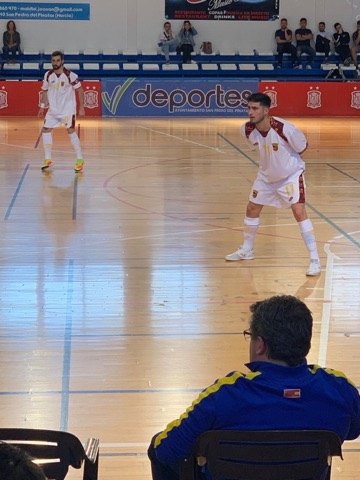 The CFS Capuchinos congratulates his player Moiss Garca for the recent call of the Murcia National Team, Foto 5