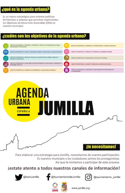 El Ayuntamiento presenta el proceso de elaboración de la Agenda Urbana de Jumilla - 2, Foto 2