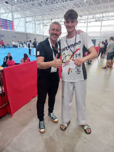 Enrique Andreo, del Club Taekwondo Totana, participó en el Campeonato Internacional de Taekwondo Spanish Open 2023, Foto 2