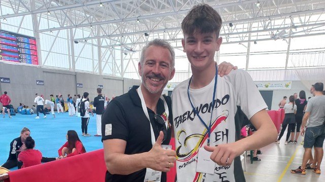 Enrique Andreo, del Club Taekwondo Totana, participó en el Campeonato Internacional de Taekwondo Spanish Open 2023 - 1, Foto 1