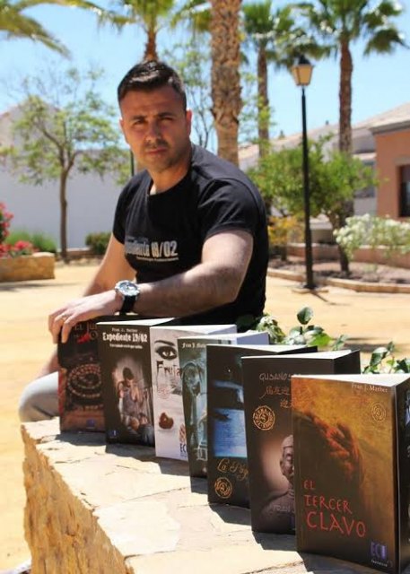 Fran J Marbel, hoy en la Feria del Libro Valle de Ricote - 1, Foto 1