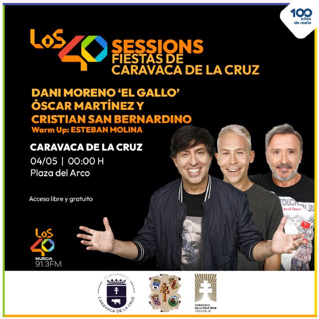 Los ‘40 Principales’ desembarcan por primera vez en Caravaca el 4 de mayo para celebrar el cierre de las fiestas patronales 2024 - 2, Foto 2