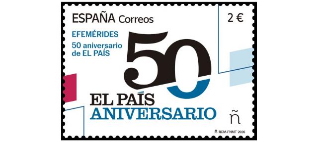 Correos homenajea los 50 años de El PAÍS con un sello conmemorativo - 2, Foto 2