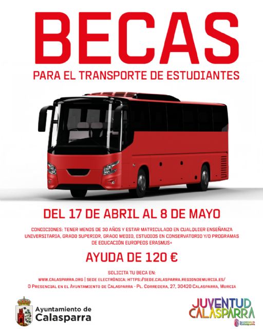 El Ayuntamiento de Calasparra lanza las ayudas al transporte para estudiantes del curso 2025/2026 - 2, Foto 2