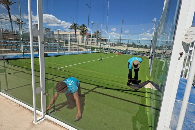 La Concejalía de Deportes desarrolla un plan de mantenimiento de las instalaciones deportivas - 4, Foto 4