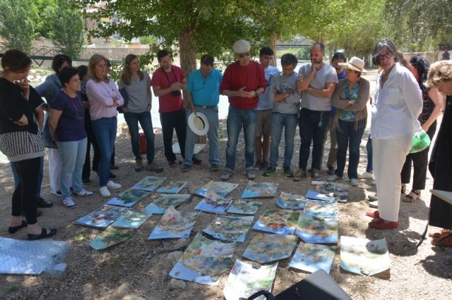 Pedro Cano inicia el taller de pintura al agua - 2, Foto 2