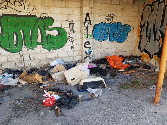 Ahora Murcia pide que se cierren los accesos al solar de las antiguas cocheras de San Pío - 5, Foto 5