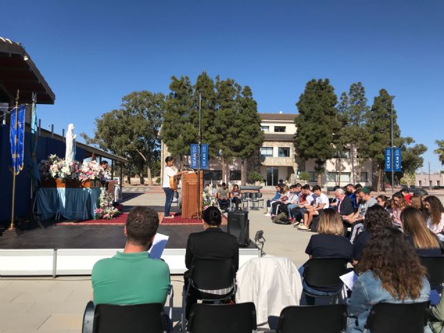 El Campus de la UCAM en Cartagena, centro de peregrinación con motivo de la visita de la Virgen de Lourdes - 2, Foto 2